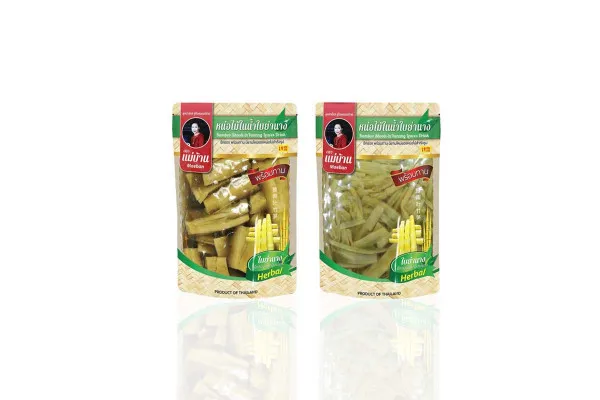 MAE BAAN, Bamboo Shoot Pickled, Salted and Yanang