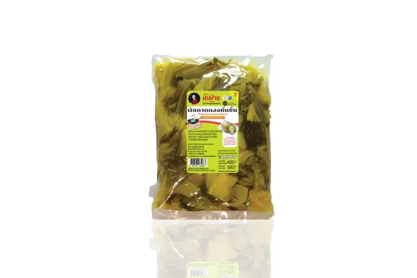 MAE BAAN Pickled Mustard Greens, Cut Pieces - 500 g
