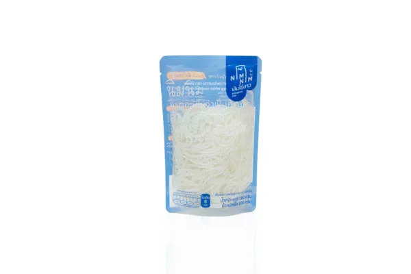 NIMNIM Egg Noodle, Round Noodle - 180 g