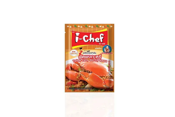 I-CHEF, Yellow Curry Stir-Fry Sauce - 50 g