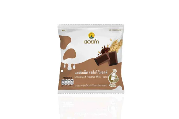 DOI KHAM Cocoa Malt Flavored Milk Tablet - 20 g