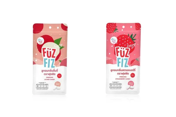 FUZ FIZ, Freezing and Sugar-Free Candy
