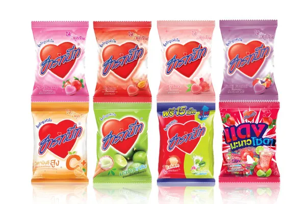 HEARTBEAT, Heart-Shaped Candy with Variety of Flavors