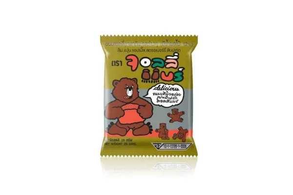 JOLLY BEAR, Fruity Jelly - 25 g