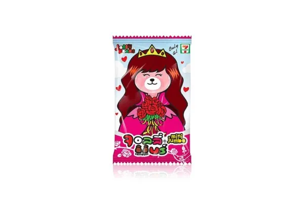 JOLLY BEAR, Mini Jumbo Fruity Jelly - 35 g