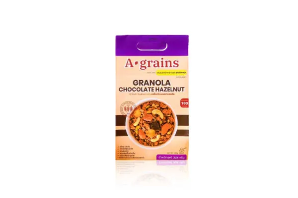 A-GRAINS, Chocolate Hazelnut - 225 g