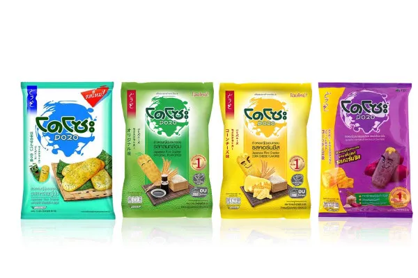 DOZO,Healthy Japanese Rice Cracker Popular in Thailand