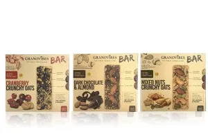 GRANOVIBES BAR, Granola Mixed with Plant-Based Super Food