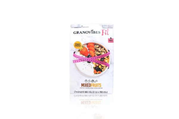 GRANOVIBES Fit, Mixed Fruit - 300 g 