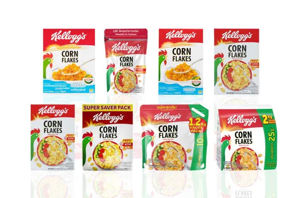 KELLOGG'S Corn Flakes in Various Sizes