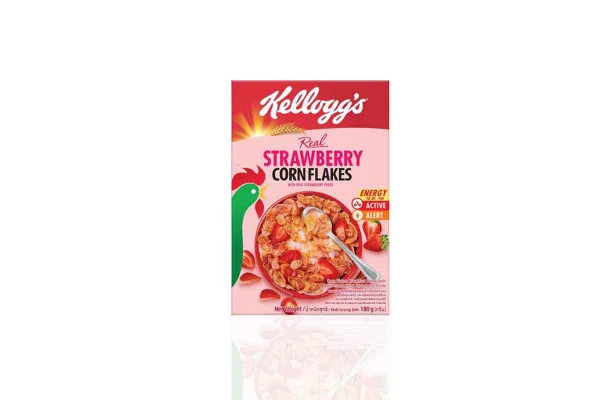 KELLOGG'S Strawberry Corn Flakes - 180 g