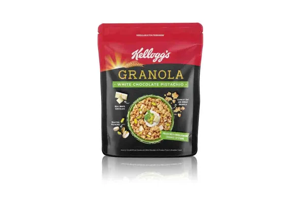 KELLOGG'S White Choc Pistachio Granola - 220 g