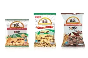 SEMON,  Healthy Cereal Biscuits with Chocolate Filling