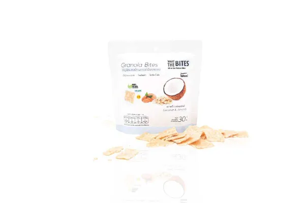 WHAT THE BITES Granola Bites, Coconut & Almond - 30 g