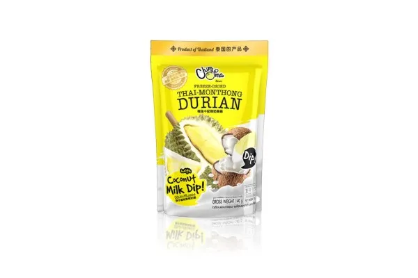 CHIMMA Freeze-Dried Durian with Coconut Milk Dip - 100 g