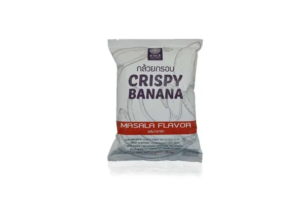 YAA MALI Crispy Banana, Masala Flavor - 85 g