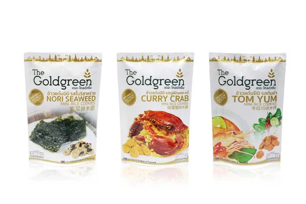 THE GOLDGREEN, Mini Rice Cracker 