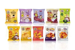 MAE NAPA,  Scrumptious Root Veggie Chips