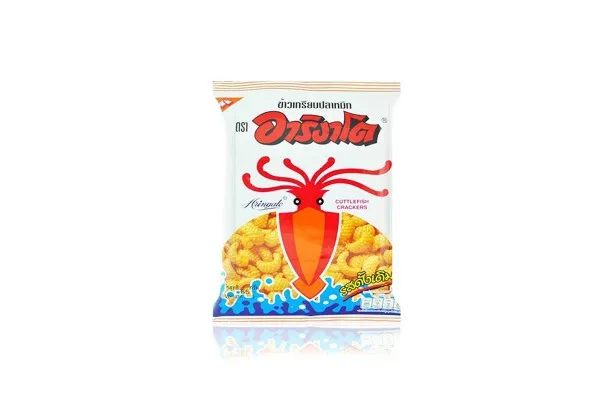 ARINGATO Cuttlefish Crackers, Original - 65 g 