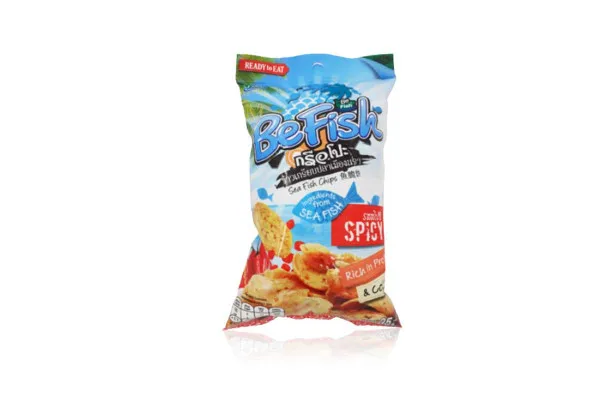 BE FISH Fish Cracker, Spicy - 70 g