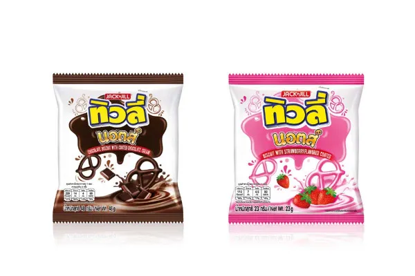 TIVOLI Stick, Chocolate & Strawberry Flavor