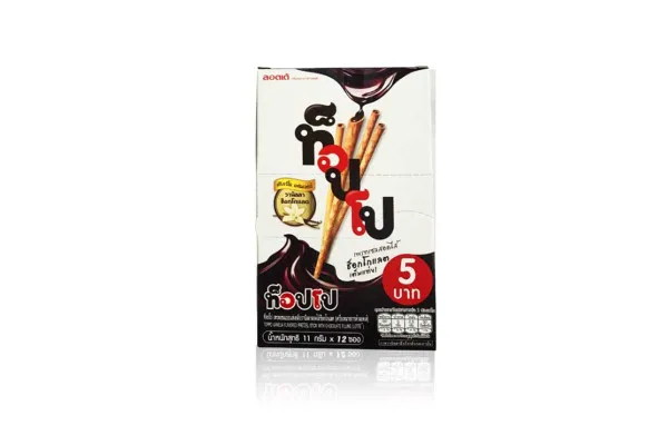 LOTTE Toppo Vanilla Chocolate - 11 g