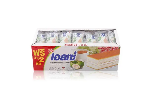 ELLSE Cake, Coconut - 15 g x 24 pcs