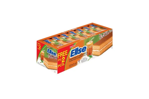 ELLSE Cake, Milk Tea - 15 g x 24 pcs