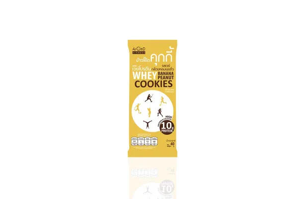 AROM-D Whey Oat Cookie, Banana Peanut - 40 g