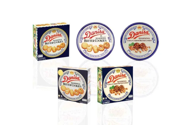 DANISA Favorite Butter & Cashew Cookies