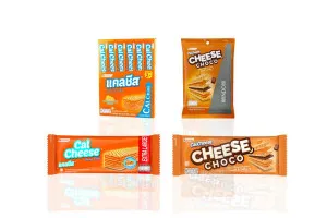 CAL CHEESE, Crunchy Cheese, and Choco Wafer
