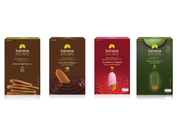 BANANA SOCIETY, Solar Dried Banana in Various Flavors
