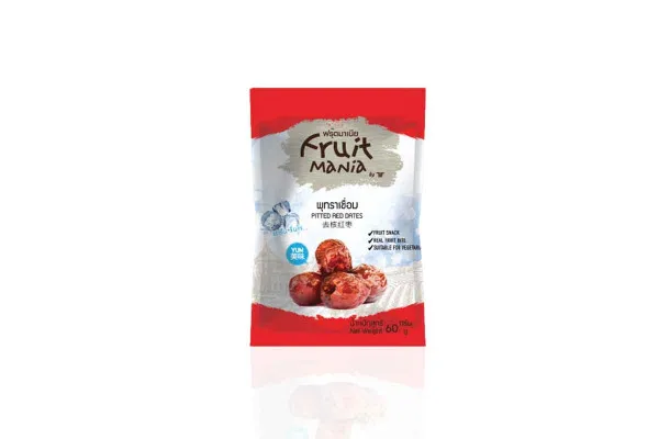 FRUIT MANIA, Pitted Red Dates - 60 g