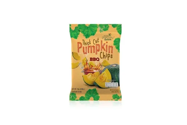 GREENDAY Pumpkin Chips, BBQ - 15 g