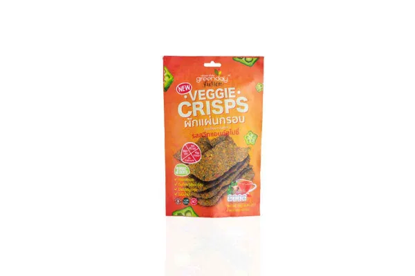 GREENDAY Veggie Crisp, Sweet Spicy - 14 g