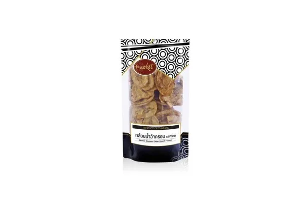 NACKET Crispy Deep Fried Banana, Sweet - 160 g