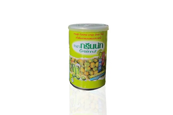 GREENNUT Green Pea Snack, Wasabi - 125 g