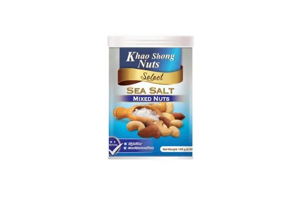 KHAO SHONG SELECT, Sea Salt Mixed Nuts - 140