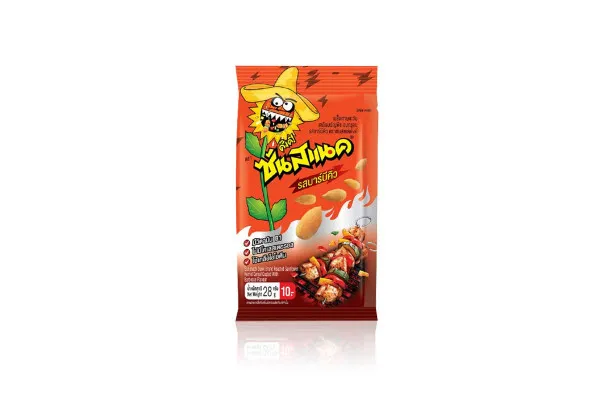 SUNSNACK Roasted Sunflower Kernel, BBQ - 28 g