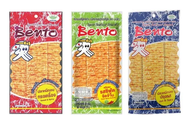 Bento Squid Seafood Snack 18 g x 36 packs