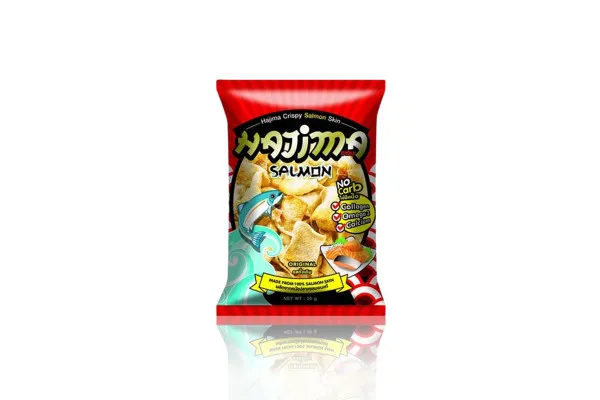 HAJIMA Crispy Salmon Skin, Original - 20 g