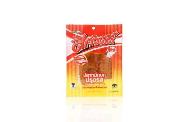SQUIDY, Seasoned Roller Squid, Hot & Spicy - 11 g