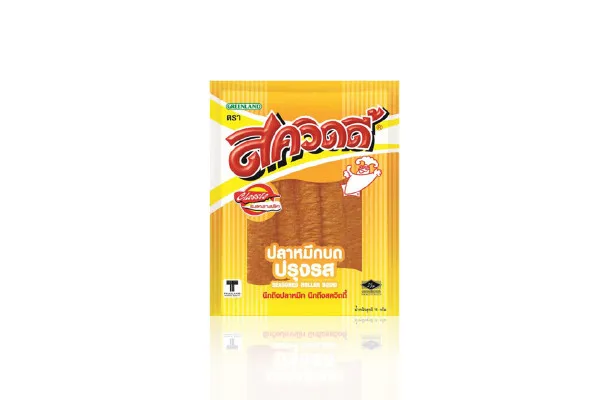 SQUIDY, Seasoned Roller Squid, Original - 11 g