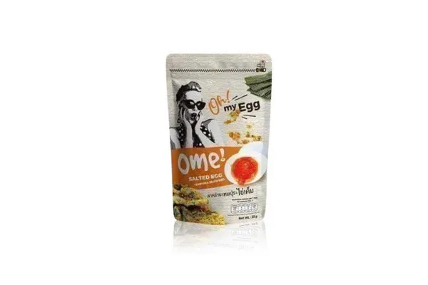 OH MY EGG's Tempura Seaweed, Salted Egg - 35 g
