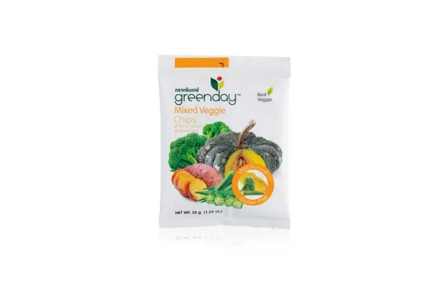 GREENDAY, Mixed Veggie Chips - 35 g