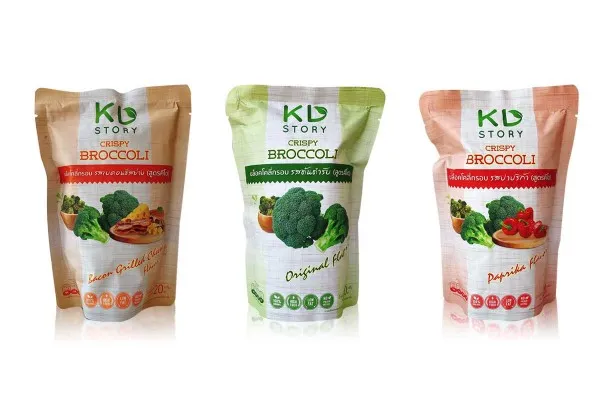 KD STORY, Crispy Broccoli Snack with Various Flavors