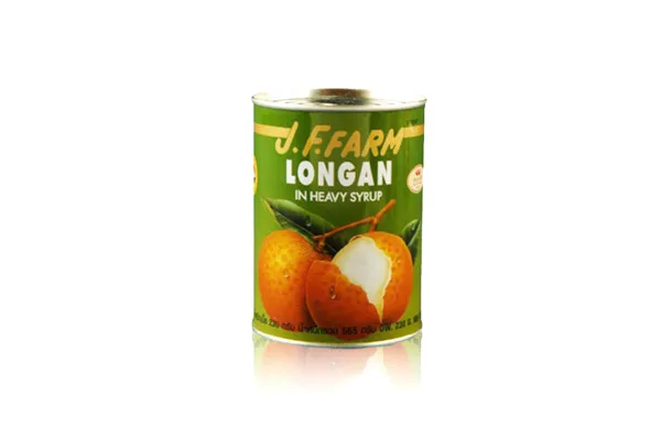 J.F. FARM, Longan in Heavy Syrup - 565 g