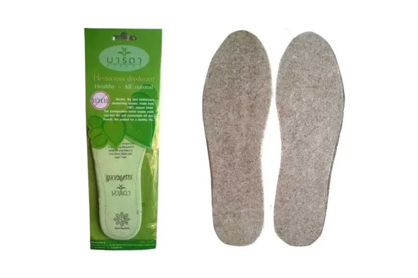 Herbal Deodorant Shoes Insoles for Foot Odor Elimation