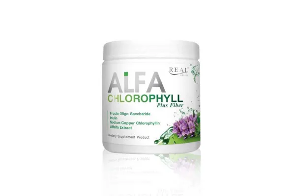 REAL ELIXI, Alfa Chlorophyll Plus Fi'ber- 100 g