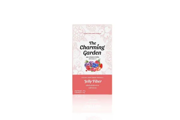 THE CHARMING GARDN Jelly Fiber - 5 sachets